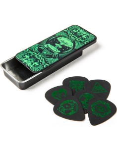 Lata 6 Púas Dunlop ILDCT-01 I Love Dust Green