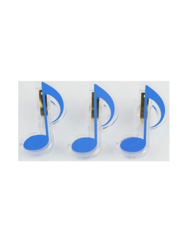 Clip corchea azul 7 cms A-Gift-Republic C-1008