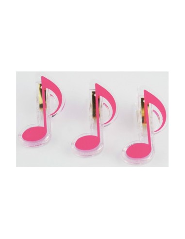 Clip corchea rosa 7 cms A-Gift-Republic C-1073