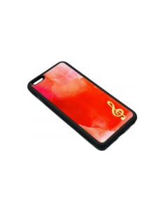 Funda movil iPhone6 Plus roja/dorada A-Gift-Republic P-5004