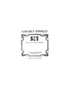 Cuerda Guitarra Acústica SIT .056GB