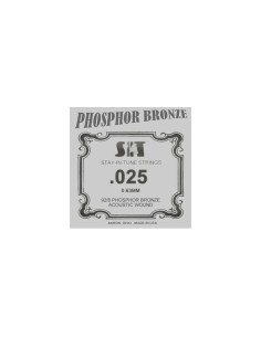 Cuerda Guitarra Acústica SIT Phosphor Bronze .025B