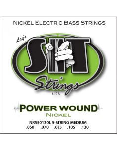 Juego 5 Cuerdas Bajo SIT Powerwound NR550130L 050-130