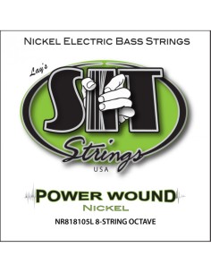 Juego 8 Cuerdas Bajo SIT Powerwound NR818105L 018-105