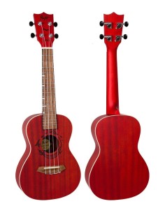 Ukelele Concert Flight DUC-380 Coral