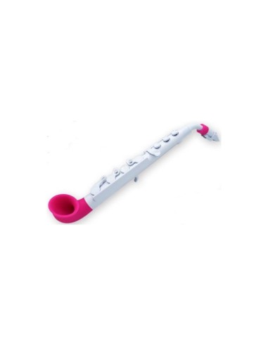 JSax 2.0 Nuvo N-520JWPK Blanco y Rosa