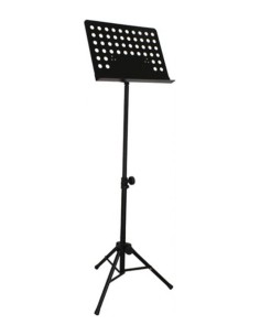 Atril Orquesta TCM MS-533 Negro Perforado