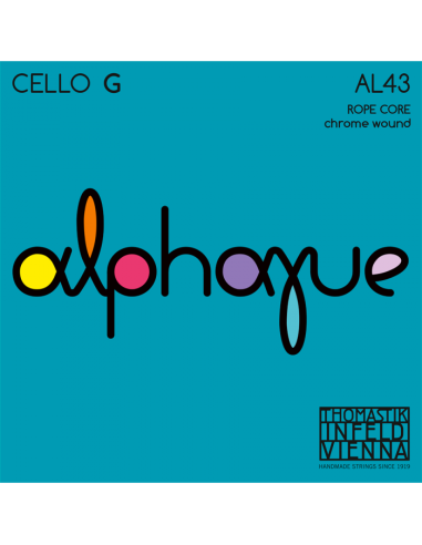 Cuerda 3ª Cello Thomastik Alphayue AL-43 1/2 Cuerda 3ª Cello Thomastik Alphayue AL-43 1/2