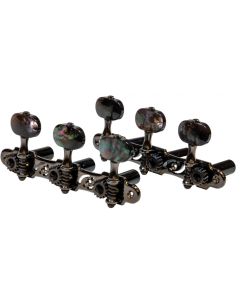 Clavijero Clásica Gotoh 35A510S-BM-CK Eje Aluminio Negro