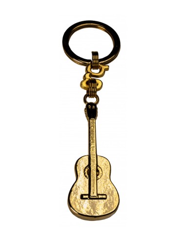 Llavero Guitarra Oro 18K 350642