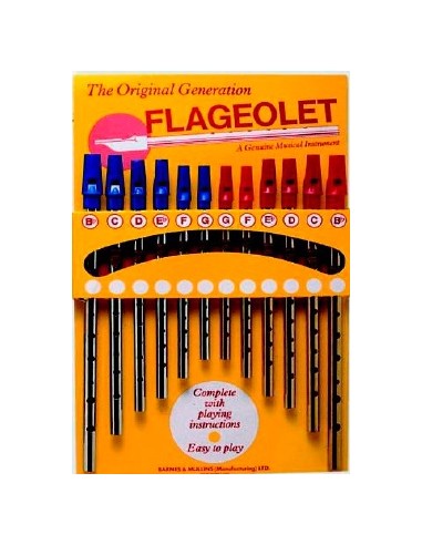 FLAUTAS FLAGEOLET JUEGO COMPLETO