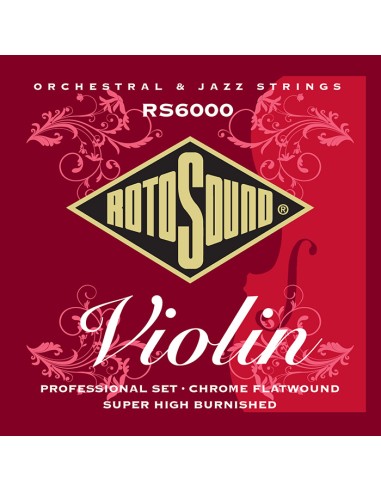 JUEGO DE CUERDAS ROTOSOUND PARA VIOLÍN RS6000