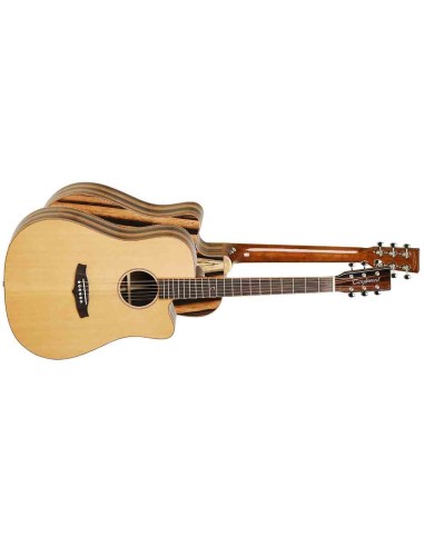 GUITARRA ACÚSTICA  TANGLEWOOD  TWJDCE CUTAWAY DREADNOUGHT