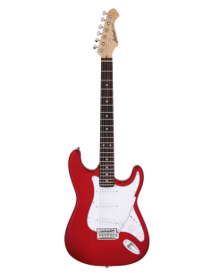 GUITARRA ARIA STRATOCASTER STG-MINI ROJA STGMINIRD
