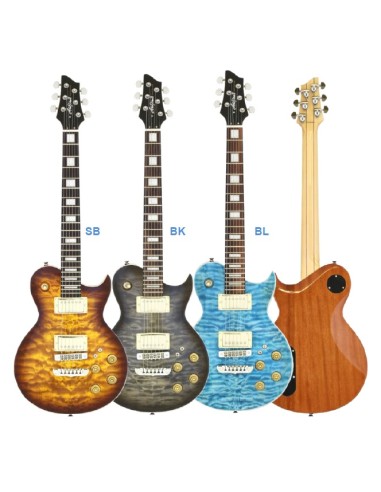 GUITARRA ELÉCTRICA ARIA ROYALE MIEL