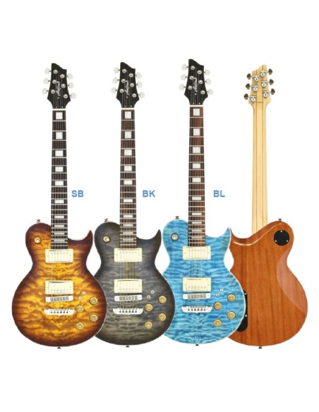 GUITARRA ELÉCTRICA ARIA ROYALE MIEL