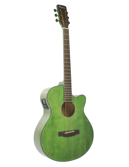 GUITARRA ACÚSTICA DAYTONA MINI JUMBO VERDE GUITARRA ACÚSTICA DAYTONA MINI JUMBO VERDE