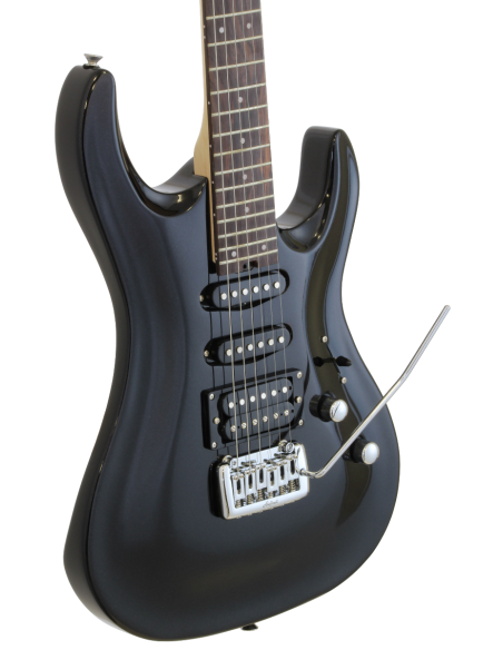 GUITARRA ARIA MAC-STD NEGRO METALIZADO
