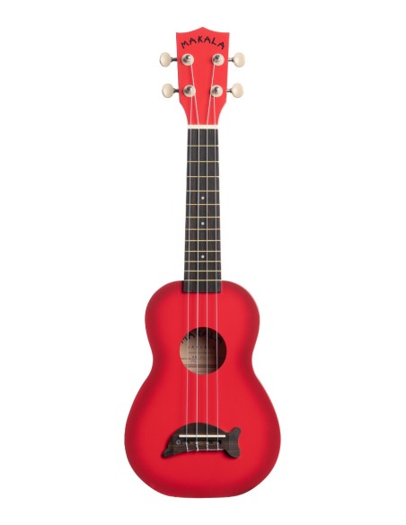 UKELELE SOPRANO MAKALA ROJO SOMBREADO SERIE DELFÍN