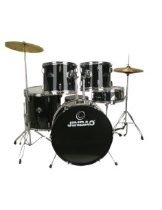 BATERÍA JINBAO PO605 STAGE 20 JAZZ NEGRA