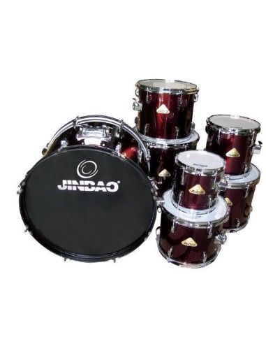 TIMBAL JINBAO DE 16" X 16" ROJO