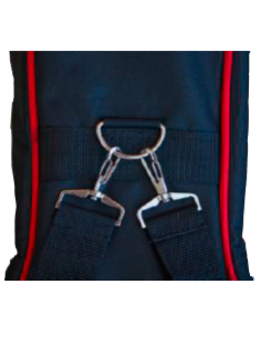 FUNDA PARA GUITARRA ELÉCTRICA ROJA DE 10mm 2