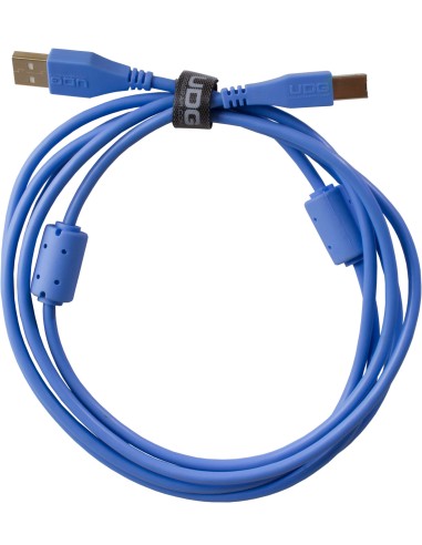 U95002LB - ULTIMATE AUDIO CABLE USB 2.0 A-B BLUE STRAIGHT 2M