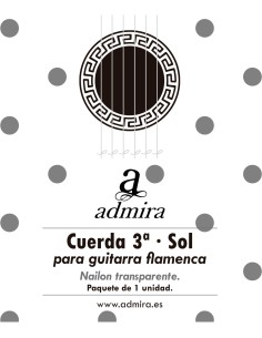 3ª CUERDA ADMIRA FLAMENCO