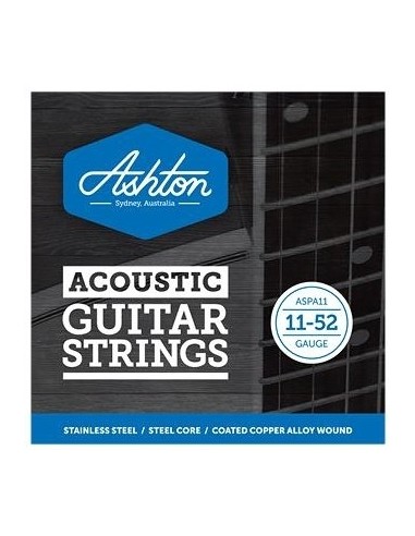 ASPA11 -  JUEGO DE CUERDAS ASHTON PARA GUITARRA ACUSTICA 011