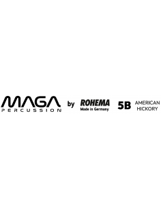 BAQUETA SIGNATURE MAGA PERCUSSION BY ROHEMA AMERICAN HICKORY 5B LACQUER FINISH