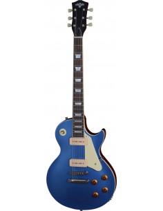 LESTER-PELHAM-BLUE - GUITARRA ELECTRICA MAYBACH TIPO LP P90 STANDARD ´60 SLIM TAPER AGED