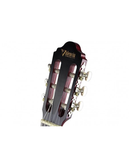 VC214TWR -  GUITARRA CLASICA VALENCIA   VINTAGE WINE RED MATE