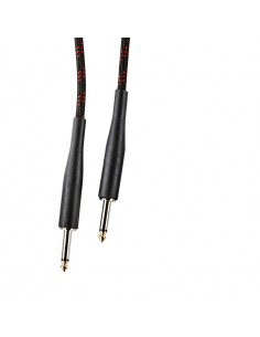 GW10R CABLE JACK - JACK 3M TELA ROJO Y NEGRO  ASHTON