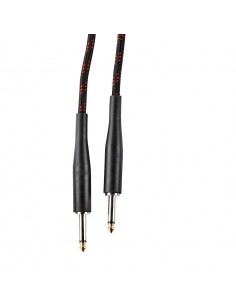 GW20R CABLE JACK - JACK 6M TELA ROJO Y NEGRO  ASHTON
