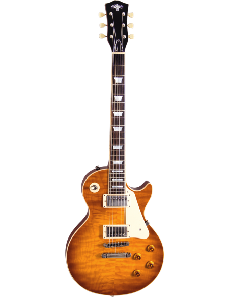 LESTER-MIDNIGHT-SUNSET - GUITARRA ELECTRICA MAYBACH TIPO LP STANDARD ´59 AGED