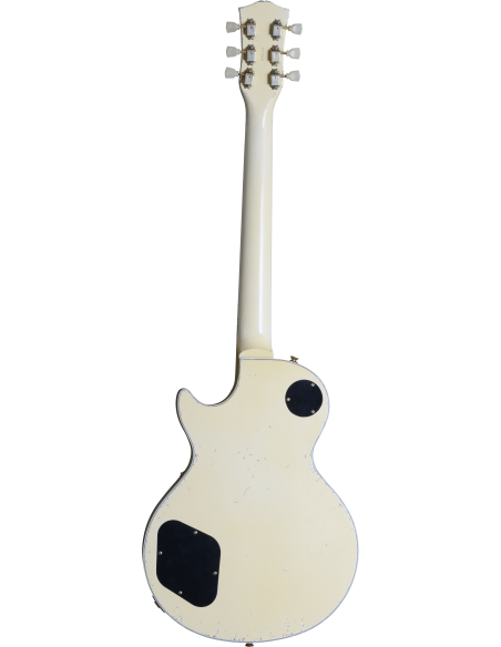 LESTER-EDELWEIB - GUITARRA ELECTRICA MAYBACH TIPO LP CUSTOM´72 AGED BLANCA