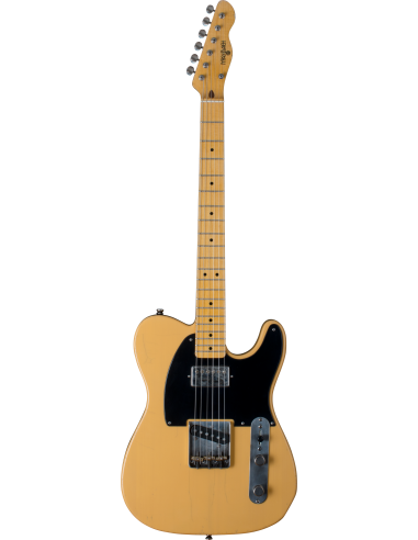 TELEMAN-T52-2-BB-KEITH - GUITARRA ELECTRICA MAYBACH TIPO TELE ´52 NEGRA BLACKGUARD-KEITH