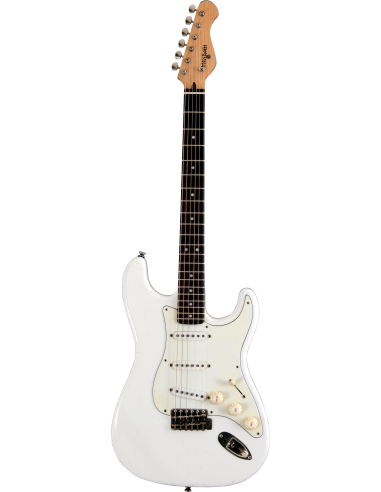 STRADOVARI-S61-OW - GUITARRA ELECTRICA MAYBACH TIPO STRAT ´61 OLYMPIC WHITE AGED CITES 17CZ027200