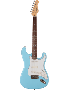 STRADOVARI-S61-CB - GUITARRA ELECTRICA MAYBACH TIPO STRAT ´61 CADDY BLUE AGED CITES 17CZ027200