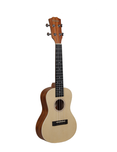 UK2SPR - UKELELE MOHANA SOPRANO CON FUNDA EN CAOBA Y ABETO