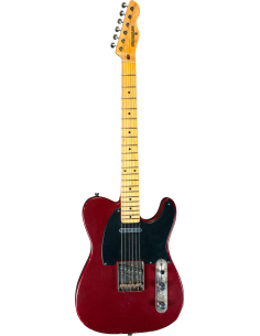 TELEMAN-T54-WINERED-AGED - GUITARRA ELECTRICA MAYBACH TIPO TELE ´54 WINERED METALLIC AGED