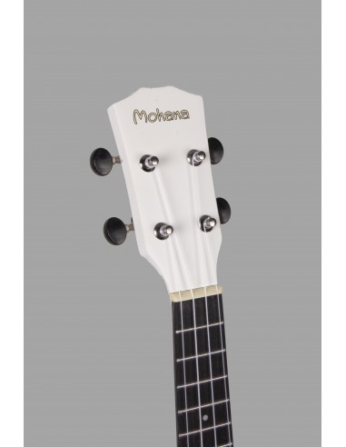 UK1MW - UKELELE MOHANA SOPRANO CON FUNDA EN COLOR BLANCO