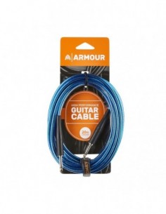 GC20B CABLE JACK - JACK 6M AZUL TRANSPARENTE  ASHTON 2