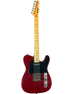 TELEMAN-T54-WINERED-AGED - GUITARRA ELECTRICA MAYBACH TIPO TELE ´54 WINERED METALLIC AGED 2