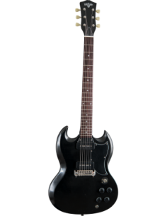 ALBATROZ-65-2-P90-BK - GUITARRA ELECTRICA MAYBACH TIPO SG VINTAGE 2 - P90 BK AGED 2