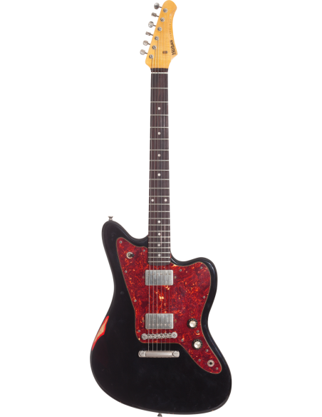 JAZPOLE-BK MAYBACH - GUITARRA ELECTRICA MAYBACH TIPO JAZZMASTER NEGRA