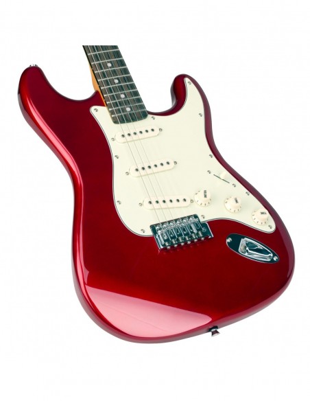 SST62CAR -  GUITARRA ELÉCTRICA SX ST62 CANDY APPLE RED