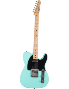 TELEMAN-T54-MG-AGED - GUITARRA ELECTRICA MAYBACH TIPO TELE ´54 MIAMI GREEN AGED CITES 17CZ027200 2