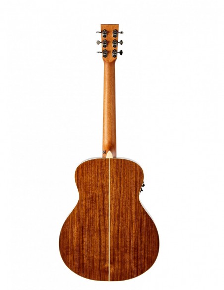 THE TASMAN TA100M-E  MINI JUMBO ELECTRO-ACUSTICA  FISHMAN PRESYS II , PREMIUM HARD CASE