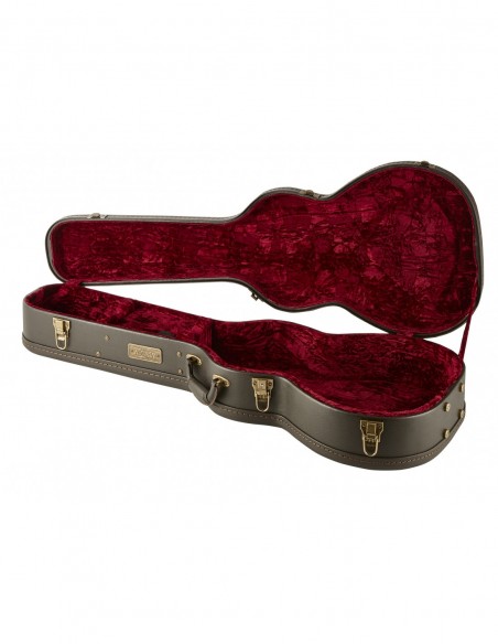 THE TASMAN TA100P-E PARLOUR ELECTRO-ACUSTICA FISHMAN SONITONE GT2  , PREMIUM HARD CASE